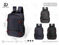 Zaino da uomo in tessuto Memory con strisce orizzontali 20-35L multifunzionale per tutte le stagioni - Product Image 1