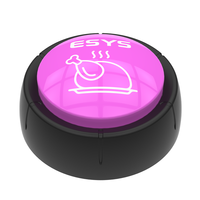 Bouton personnalisé en plastique ABS pour dressage de chiens avec fonction musique
