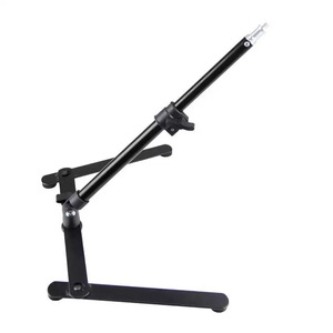 26cm Overhead Foldable Photography Shooting <strong>Bracket</strong> Ring Fill Light Set Live Beautifying LED Light Stand <strong>Bracket</strong> + Lamp Kit - Product Image 6