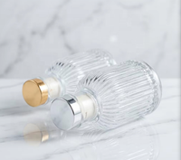 Vente en gros de flacons diffuseurs ronds en verre ambré de 50 ml, 100 ml, 150 ml, 200 ml, 250 ml, avec bâtonnets diffuseurs pour l'aromathérapie