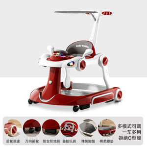 Trotteur pour bébés multifonction 4 en 1 avec roues et <span class=keywords><strong>siège</strong></span>, voiture jouet pour bébé, prix de gros, trotteurs pour bébés à roues pivotantes - Product Image 6