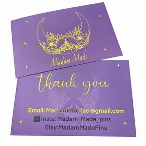 Tarjetas de Presentación Magnéticas Personalizadas con Estampado Dorado Premium (Material Plástico) para Mejorar el Empaque de Promoción Empresarial de Lujo - Product Image 2