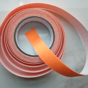 Xuri Tùy Chỉnh Màu Cam Mờ PVC Chịu Mài Mòn Băng Cuộn Sáng Cảnh Báo Cầu Thang Chống Trượt Băng - Product Image 5