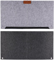 Usine personnalisé antidérapant grand tapis de souris de bureau en feutre protecteur de tapis d'ordinateur pour clavier et équipement de bureau