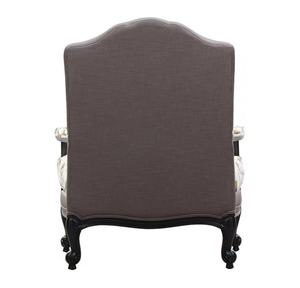 Europese Stijl Bloemen Gestoffeerde Fauteuil Stoel Ottomaanse Massief Houten Frame Accent Fauteuil Voetenbank Vintage <span class=keywords><strong>Chaise</strong></span> <span class=keywords><strong>Lounge</strong></span> - Product Image 5