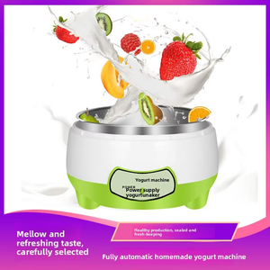Yaourtière Mini Entièrement Automatique, Machine à <span class=keywords><strong>Yaourt</strong></span> et Natto Intelligente à Température Constante avec Revêtement en Acier Inoxydable pour la Maison ou comme <span class=keywords><strong>Cadeau</strong></span> - Product Image 4