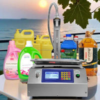 Machine de remplissage automatique de liquides à pompe à diaphragme entièrement automatique pour détergent lessive et huile alimentaire, avec dosage quantitatif