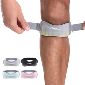 Rodillera de compresión OEM ajustable para baloncesto, soporte protector de rótula, cinturón deportivo, correas para rodilla - Product Image 1