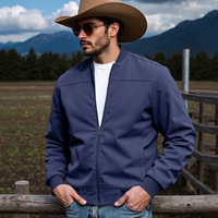 Nouveau produit d'automne de marque indépendante, veste à fermeture éclair en daim ample de style chasse pour hommes de cow-boy occidental de vente chaude
