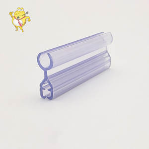 حامل عرض لافتات بلاستيكي مخصص بالجملة للرفوف وطاولات العرض، مشبك شفاف - Product Image 4