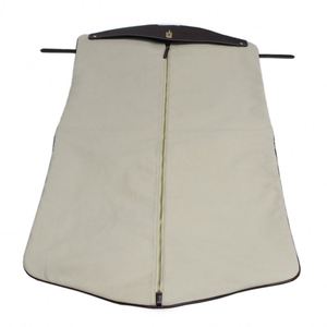 Free Sample Custom Fashion Luxury White casual Foldable Soft <b>Suit</b> <b>Carrier</b> Garment Bag for Travel - Product Image 4