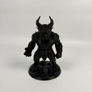 รูปปั้นการ์กอยล์มีเขาสไตล์เรโทรโกธิค ทำจากเรซิ่น พิมพ์ 3 มิติด้วย PLA ของตกแต่งโต๊ะทำงานแบบศิลปะ ของตกแต่งบ้านที่ไม่เหมือนใคร เคลือบด้วยผงสี - Product Image 6