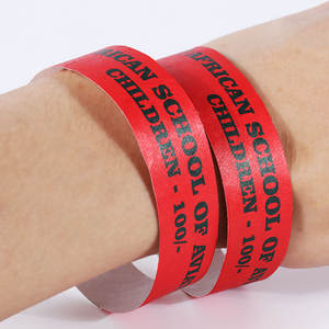 Evenement Papier Polsband Custom Thermisch Tyvek Polsband Dupont Papieren Armband - Product Image 6