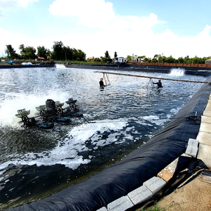 Waterdichte Geomembraan Kunstmatige Zwembad Vis Vijver Lake Tank Voering Cirkelvormige Vijvers - Product Image 1