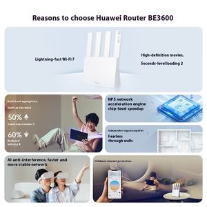 Be3600เราเตอร์ตาข่าย WIFI7สำหรับ Huawei 3600Mbps ความเร็วสูง1 2.5สำหรับ Ge PORT 3สำหรับทั้งพอร์ตครอบคลุมสำหรับใช้ใน<span class=keywords><strong>บ้าน</strong></span> - Product Image 6