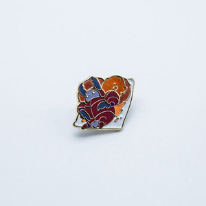 Spilla in metallo personalizzata LGC a forma di insetto anime, spilla da bavero creativa a forma di <span class=keywords><strong>scarabeo</strong></span>, regalo da collezione - Product Image 2