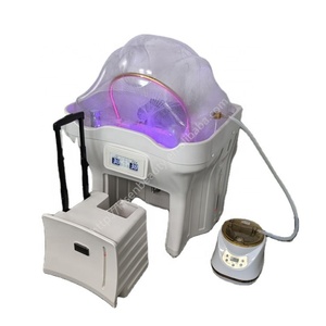 KISEN Lavacabezas Portátil Desmontable para Spa Capilar, Lavabo de Peluquería con Asa y Tanque - Product Image 1