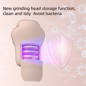 Removedor de Callos para Patas de Gatos, Dispositivo para el Cuidado de los Pies con Tres Cabezales de Pulido Reemplazables, Venta al Por Mayor - Product Image 5