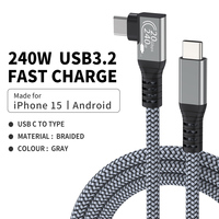 Cable de Carga Rápida Tipo-C en Oferta para IOS y Android con Materiales Trenzados de Nailon/TPE/PVC