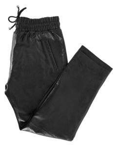 <span class=keywords><strong>Pantaloni</strong></span> da <span class=keywords><strong>Donna</strong></span> in Vera Pelle Nappa Nera 100% Personalizzati, Vestibilità su Misura, Etichetta Privata OEM/ODM, <span class=keywords><strong>Pantaloni</strong></span> <span class=keywords><strong>Classici</strong></span> di Lusso - Product Image 5