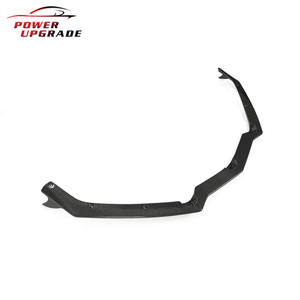 Lèvre de séparateur avant de pare-chocs avant en Fiber de carbone C8 de Style de mise à niveau de puissance pour <span class=keywords><strong>Chevrolet</strong></span> <span class=keywords><strong>Corvette</strong></span> C8 2 portes vag Top Coupe - Product Image 5