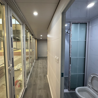 PrimeHome Conteneur Modulaire Mobile de 40 pieds, Capsule Apple Écologique, Moderne, avec Salle de Bain Intégrée, Préfabriqué, pour Résidence ou Bureau