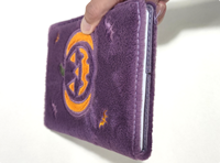 Cahier personnalisé A5 mignon pour Halloween Cahier pelucheux en peluche avec impression de logo