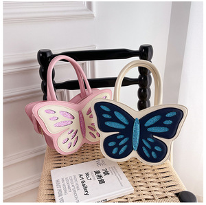 Borsa a tracolla con paillettes da donna a forma di farfalla con personalità borsa e borsa da donna con catena retrò borse a tracolla firmate pochette - Product Image 1