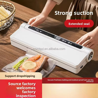 Mini appareil de cuisine domestique Scelleuse sous vide pour petits sacs alimentaires