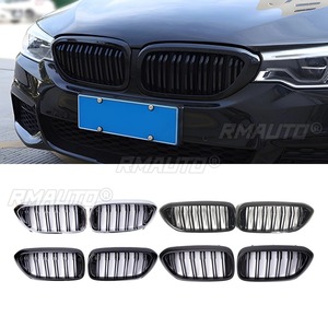 Parrilla Delantera StarNav, Rejilla de Parachoques, Parrilla Deportiva, Kit de Carrocería para BMW Serie 5 G30 G38 2018-2020, Accesorios para Auto - Product Image 1
