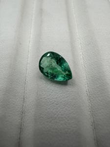 Piedra preciosa Esmeralda natural de Zambia, proveedor al por mayor, corte de pera Esmeralda, fabricante de piedras preciosas sueltas facetadas - Product Image 5