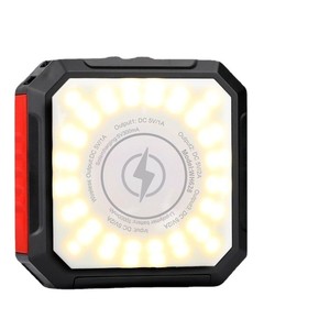 Outdoor Portable 10000mAh Solar Power Bank LED Camp Custom Logo Mini Wireless Power Banks Solar Charger for Promotion Gift