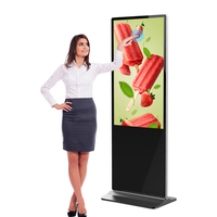 Kiosque à écran tactile Android gratuit CMS pour l'intérieur avec écran commercial LCD à cellules ouvertes