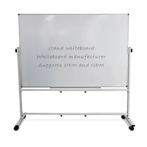 Wholesale Mobile Magnetic Dry-Erase Whiteboard With Wheels Portable And Versatile Whiteboard Easel For Office