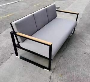 Boho Chic Waterproof Comfortable Modern Chevron Pattern Outdoor Sofa <strong>Loveseat</strong> <strong>for</strong> <strong>Garden</strong> Balcony Lawn Terrace Dining - Product Image 6