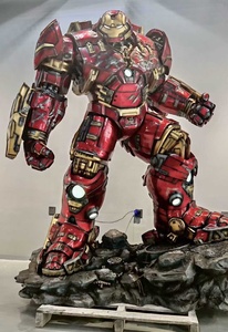 Statue grandeur nature personnalisée de super-héros Marvel 1/2 Mk44 <span class=keywords><strong>Hulkbuster</strong></span> pour collection - Product Image 4