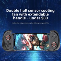 Control de Juego Extensible X3 Nuevo, 2 en 1, con Ventilador de Refrigeración, Motores de Doble Vibración, para Android, iOS, NS, Negro/Azul/Rojo