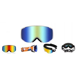 Lunettes de ski anti-buée à double couche personnalisées pour enfants, lentilles magnétiques pour adolescents, passionnés de snowboard, adaptées à l'extérieur - Product Image 1