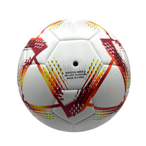 Ballon de football en cuir souple cousu à la machine en gros Haute élasticité Résistant à l'usure Durable Écologique Entraînement professionnel - Product Image 5