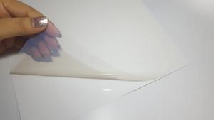 ورق لاصق ذاتي لامع/غير لامع/شفاف مقاوم للماء فارغ بألوان كاملة A4 قابل لطباعة - Product Image 2