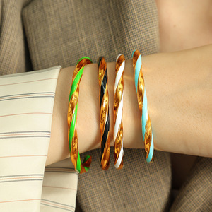 <b>Hoop</b> Earrings Zinc Alloy Gold Plated Multi Color <b>Large</b> Exaggerated Women's Fashion Jewelry Set - Product Image 2