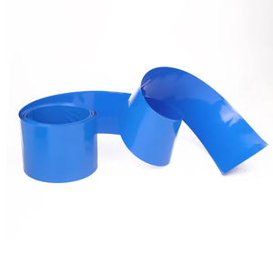 High Quality PVC <b>Heat</b> Shrink Tube Roll for Cylindrical Battery Cells 18650 Battery Skin Repair PVC <b>Heat</b> Shrink Sleeve Protective - Product Image 2