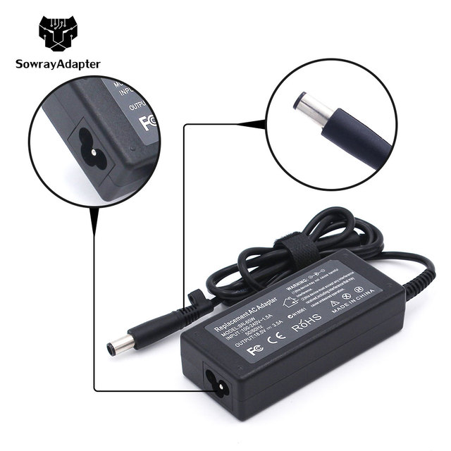 Top Quality Laptop Charger 65w Laptop Ac Power Adapter 65w 18.5V 3.5A for HP