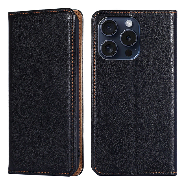 Flip Wallet Phone Case Magnetic Closure Card Holder Stand Cover for IPhone&Huawei&Samsung&Oppo&Vivo&Xiaomi&Redmi&Google