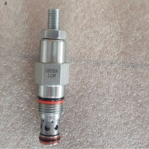 Vanne à cartouche filetée hydraulique Drdba Lcn, soupape de décharge de pression à action directe, trou de montage T 3a, acier pour roulements - Product Image 1