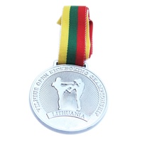 Fabrique en gros or argent cuivre médaillon en alliage de zinc honneur souvenir sport personnalisé métal Taekwondo médailles