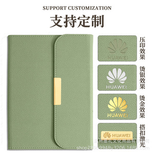 Set de Regalo de Cuaderno Triple Plegable HUAWEI, Cuero PU, Encuadernación en Espiral, Logotipo Grabado, Regalo Corporativo Personalizado para Oficina y Negocios - Product Image 5