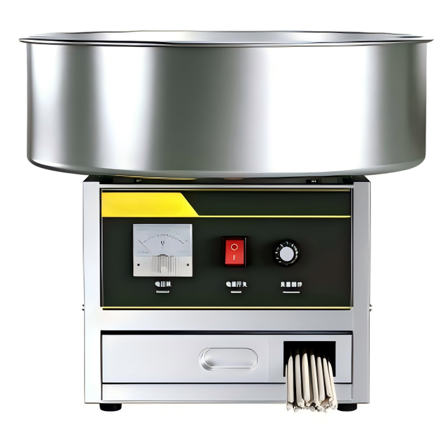 Professional Cotton Candy Making Machine Commercial Automatic Vending Machine With Cotton Candy Sticks and Glitter Bomb
