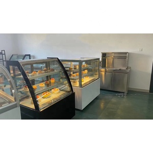 Gran oferta, estante de exhibición de pastel de vidrio, escaparate de exhibición <span class=keywords><strong>vertical</strong></span> refrigerado para pastelería, pastel <span class=keywords><strong>Vertical</strong></span> - Product Image 6
