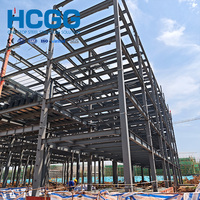 Bâtiment industriel en acier préfabriqué sur plusieurs étages, personnalisé, pour entrepôt, atelier, bureau, résistant au vent et aux tremblements de terre